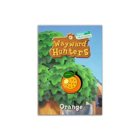 Animal Crossing Enamel Pins - Orange Pin - New Horizons